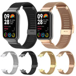 xDfind Cinturino per orologio con fibbia in metallo milanese, For Xiaomi Band 10 Pro / 9 Pro / Redmi Watch 6, For Xiaomi Smart Band 10 / 9 / 8 NFC, For Xiaomi Redmi Watch 3 20mm