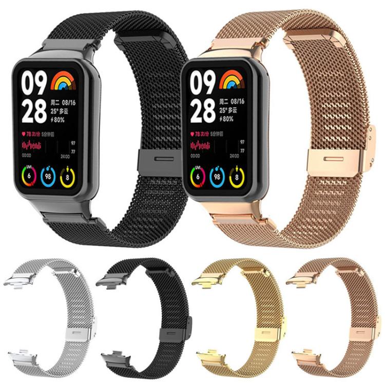 xDfind Cinturino per orologio con fibbia in metallo milanese, For Xiaomi Band 10 Pro / 9 Pro / Redmi Watch 6, For Xiaomi Smart Band 10 / 9 / 8 NFC, For Xiaomi Redmi Watch 3 20mm