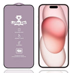 Pellicola in vetro temperato ad arco ampio con spessore di 0,4 mm e rivestimento in alluminio 9H., For iPhone 17 Pro Max, For iPhone 17 Pro, For iPhone 17, For iPhone Air, For iPhone 16 Pro Max, For iPhone 16 Pro, For iPhone 16 Plus / 15 Plus          ...