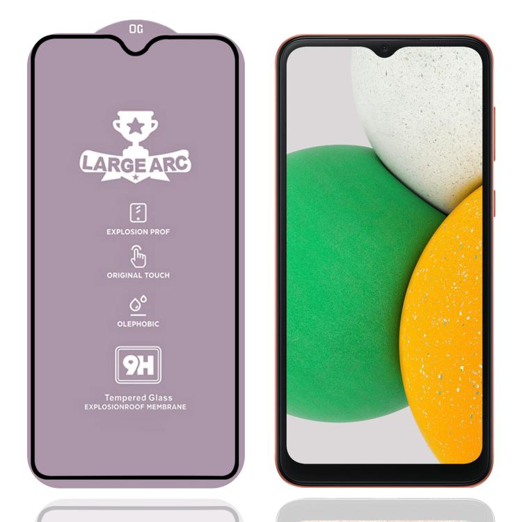 Pellicola in vetro temperato ad arco ampio con spessore di 0,4 mm e rivestimento in alluminio 9H., For Samsung Galaxy A06s, For Samsung Galaxy A06 5G, For Samsung Galaxy A56 5G, For Samsung Galaxy A26 5G, For Samsung Galaxy A36 5G                      ...
