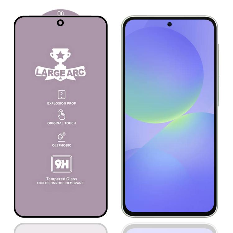 Pellicola in vetro temperato ad arco ampio con spessore di 0,4 mm e rivestimento in alluminio 9H., For Samsung Galaxy A06s, For Samsung Galaxy A06 5G, For Samsung Galaxy A56 5G, For Samsung Galaxy A26 5G, For Samsung Galaxy A36 5G                      ...
