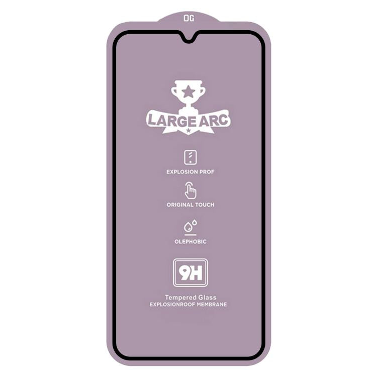 Pellicola in vetro temperato ad arco ampio con spessore di 0,4 mm e rivestimento in alluminio 9H., For Samsung Galaxy A06s, For Samsung Galaxy A06 5G, For Samsung Galaxy A56 5G, For Samsung Galaxy A26 5G, For Samsung Galaxy A36 5G                      ...