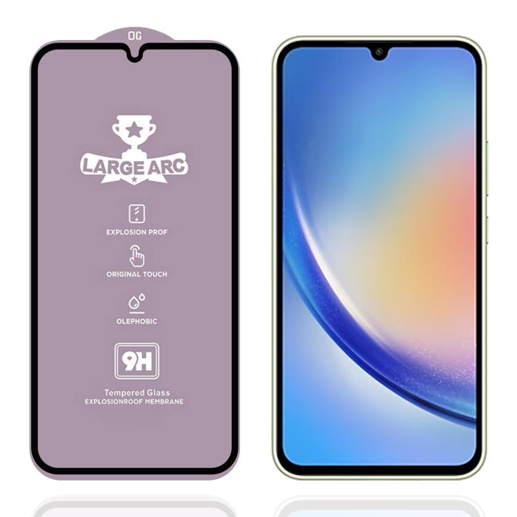 Pellicola in vetro temperato ad arco ampio con spessore di 0,4 mm e rivestimento in alluminio 9H., For Samsung Galaxy A06s, For Samsung Galaxy A06 5G, For Samsung Galaxy A56 5G, For Samsung Galaxy A26 5G, For Samsung Galaxy A36 5G                      ...