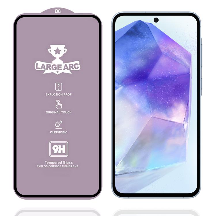 Pellicola in vetro temperato ad arco ampio con spessore di 0,4 mm e rivestimento in alluminio 9H., For Samsung Galaxy A06s, For Samsung Galaxy A06 5G, For Samsung Galaxy A56 5G, For Samsung Galaxy A26 5G, For Samsung Galaxy A36 5G                      ...