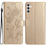 Custodia per telefono in pelle con motivo a rilievo di rose, For Samsung Galaxy A07 5G, For Samsung Galaxy A17 5G