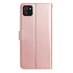 Custodia per telefono in pelle con motivo a rilievo di rose, For Samsung Galaxy A03, For Samsung Galaxy A13 4G