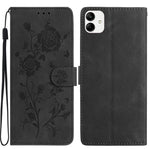 Custodia per telefono in pelle con motivo a rilievo di rose, For Samsung Galaxy A04e, For Samsung Galaxy A04