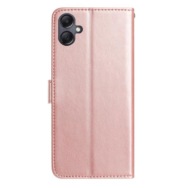 Custodia per telefono in pelle con motivo a rilievo di rose, For Samsung Galaxy A05, For Samsung Galaxy A05S