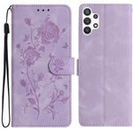 Custodia per telefono in pelle con motivo a rilievo di rose, For Samsung Galaxy A03, For Samsung Galaxy A13 4G