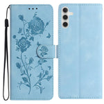 Custodia per telefono in pelle con motivo a rilievo di rose, For Samsung Galaxy A13 5G, For Samsung Galaxy A41