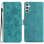Custodia per telefono in pelle con motivo a rilievo di rose, For Samsung Galaxy A16, For Samsung Galaxy A25