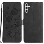 Custodia per telefono in pelle con motivo a rilievo di rose, For Samsung Galaxy A16, For Samsung Galaxy A25