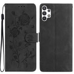 Custodia per telefono in pelle con motivo a rilievo di rose, For Samsung Galaxy A32, For Samsung Galaxy A72