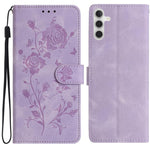 Custodia per telefono in pelle con motivo a rilievo di rose, For Samsung Galaxy A26, For Samsung Galaxy A36