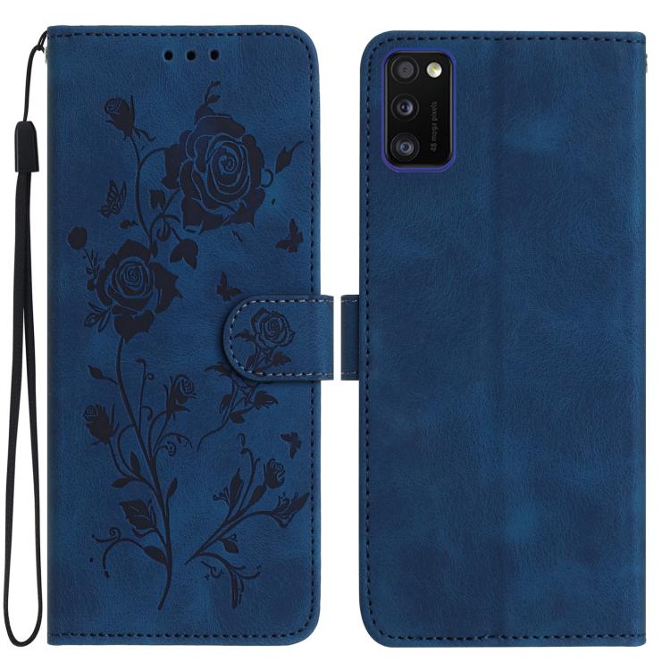 Custodia per telefono in pelle con motivo a rilievo di rose, For Samsung Galaxy A13 5G, For Samsung Galaxy A41