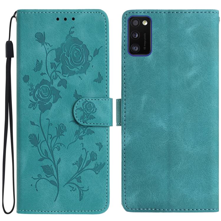 Custodia per telefono in pelle con motivo a rilievo di rose, For Samsung Galaxy A13 5G, For Samsung Galaxy A41