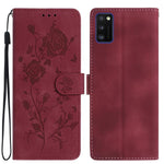 Custodia per telefono in pelle con motivo a rilievo di rose, For Samsung Galaxy A13 5G, For Samsung Galaxy A41