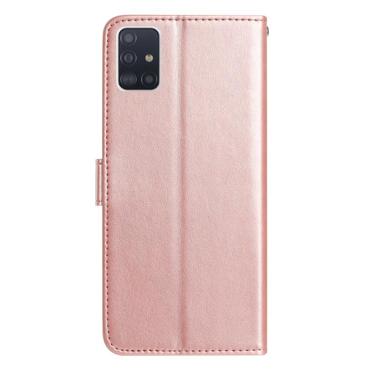 Custodia per telefono in pelle con motivo a rilievo di rose, For Samsung Galaxy A51, For Samsung Galaxy A20e