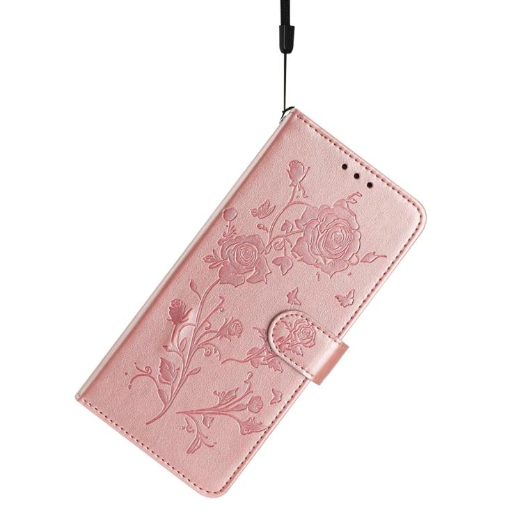 Custodia per telefono in pelle con motivo a rilievo di rose, For Samsung Galaxy A53, For Samsung Galaxy A73