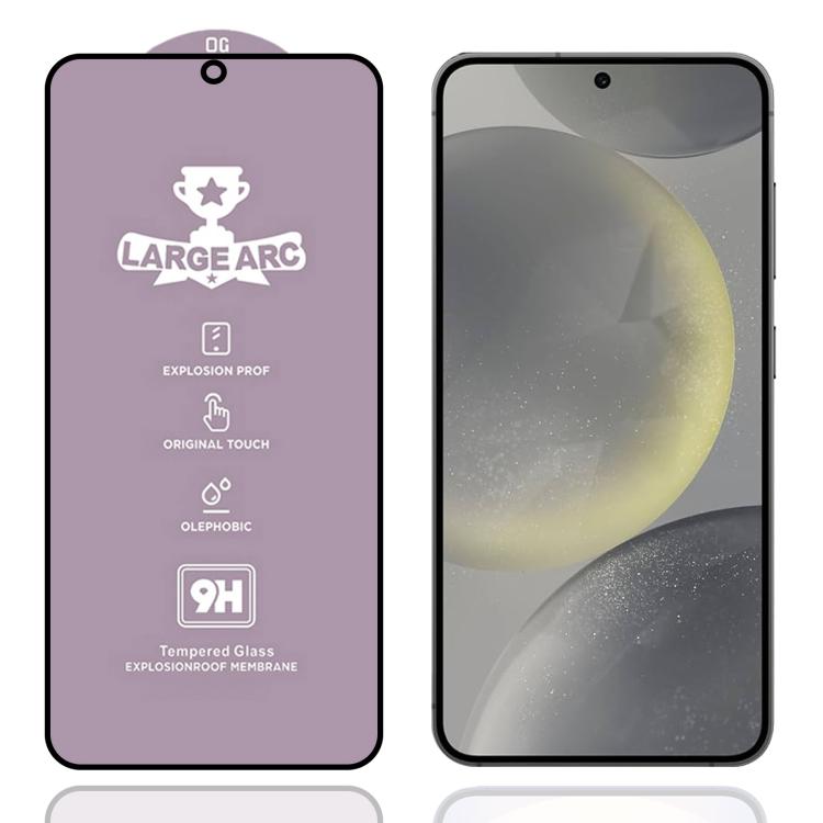 Pellicola in vetro temperato ad arco ampio con spessore di 0,18 mm e rivestimento in alluminio 9H, compatibile con sblocco tramite impronta digitale., For Samsung Galaxy S26+ 5G, For Samsung Galaxy S26 Edge 5G, For Samsung Galaxy S26 Ultra 5G          ...