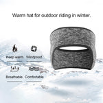 JE-B Winter Riding Turban Sports Fascia per la protezione delle orecchie calda
