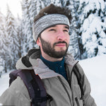 JE-B Winter Riding Turban Sports Fascia per la protezione delle orecchie calda