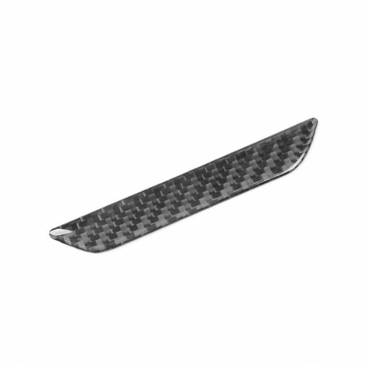 Adesivo decorativo con logo in fibra di carbonio per bagagliaio auto Tesla Model 3 / Y / S / X, Car Trunk Logo