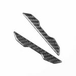 Per Tesla Model 3 / Y / S / X, set da 2 pezzi di adesivi decorativi anticollisione in fibra di carbonio per specchietti retrovisori auto., Car Rearview Mirror Anti-collision