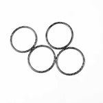 Set di 4 anelli decorativi in fibra di carbonio per mozzo ruota auto Tesla Model 3 / Y, Car Wheel Hub