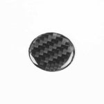 Adesivo decorativo in fibra di carbonio per il pulsante delle luci di emergenza dell'auto, per Tesla Model 3 2023., For Tesla Model 3 2023- Car Emergency Light Button