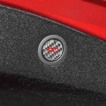 Adesivo decorativo in fibra di carbonio per il pulsante del bagagliaio dell'auto Tesla Model 3 2023+ / Y New Edition 2025+, For Tesla Model 3 2023+ / Y New Edition 2025+ Car Trunk Button