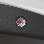 Adesivo decorativo in fibra di carbonio per il pulsante del bagagliaio della Tesla Model 3 2019-2023 / Y 2019-2024, For Tesla Model 3 2019-2023 / Y 2019-2024 Car Trunk Button