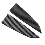 Per Tesla Model 3 2023 - Set di 2 adesivi decorativi in fibra di carbonio per montante A della portiera interna dell'auto, Car Interior Door A-Pillar