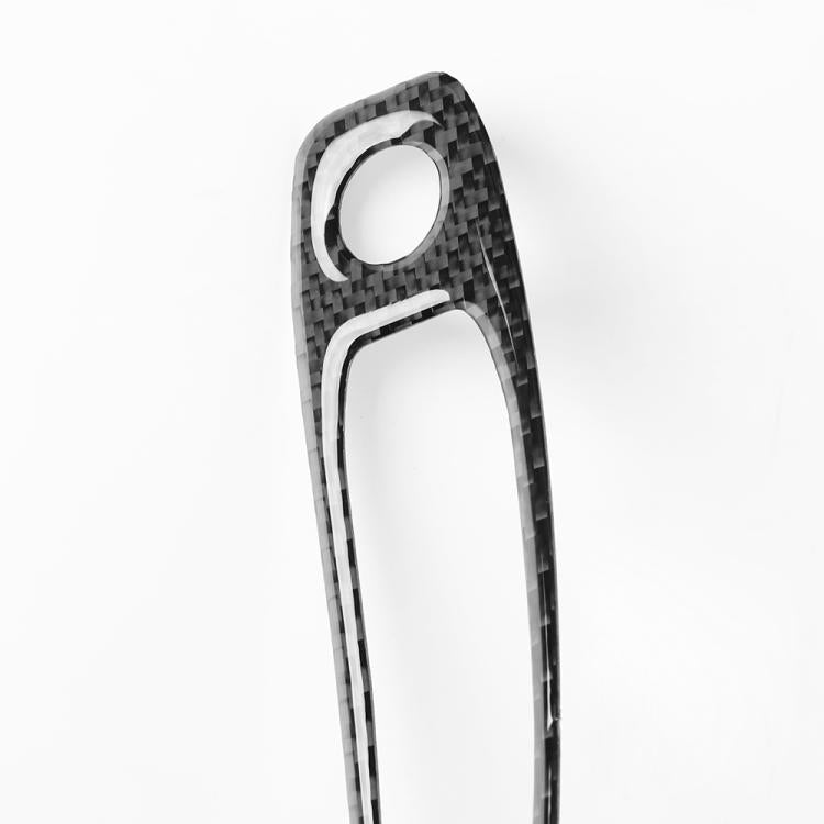 Adesivo decorativo in fibra di carbonio per pannello luci di lettura anteriori dell'auto, per Tesla Model 3 2023., For Tesla Model 3 2023- Car Front Reading Light Panel