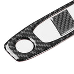 Per Tesla Model 3 2019-2022 / Y 2019-2024, set da 2 pezzi di adesivi decorativi in fibra di carbonio per pannello luci di lettura auto., For Tesla Model 3 2019-2022 / Y 2019-2024 Car Reading Light Panel