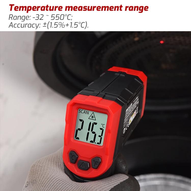 Termometro a infrarossi TRSI TA600A+ -32 a 400°C