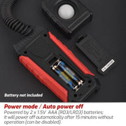 Misuratore di luminosità digitale separabile TRSI TA630B, TA630B