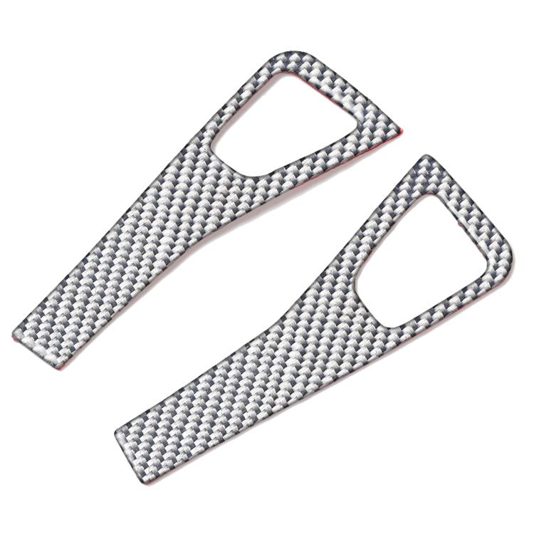 Per Tesla Model 3 2017-2022 / Y 2020-2024 Set di 4 adesivi decorativi in fibra di carbonio per pannello interruttori portiera auto., Car Door Switch Panel