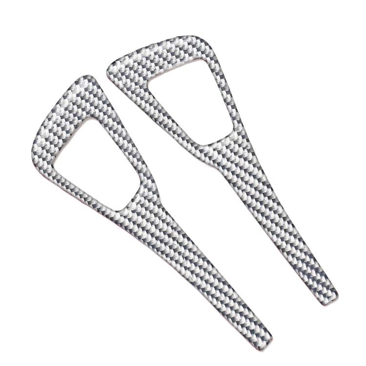 Per Tesla Model 3 2017-2022 / Y 2020-2024 Set di 4 adesivi decorativi in fibra di carbonio per pannello interruttori portiera auto., Car Door Switch Panel