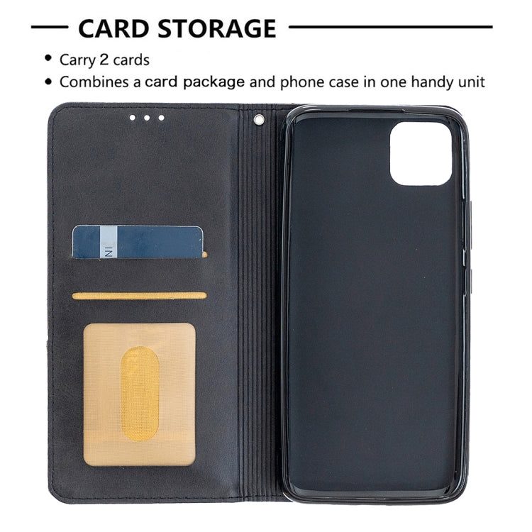Custodia in pelle magnetica a rotazione orizzontale con struttura a rombo con supporto e slot per schede, For OPPO Realme C11, For OPPO Realme 6, For OPPO Realme 6 Pro, For OPPO Reno3 Pro