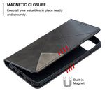 Custodia in pelle magnetica a rotazione orizzontale con struttura a rombo con supporto e slot per schede, For OPPO Realme C11, For OPPO Realme 6, For OPPO Realme 6 Pro, For OPPO Reno3 Pro