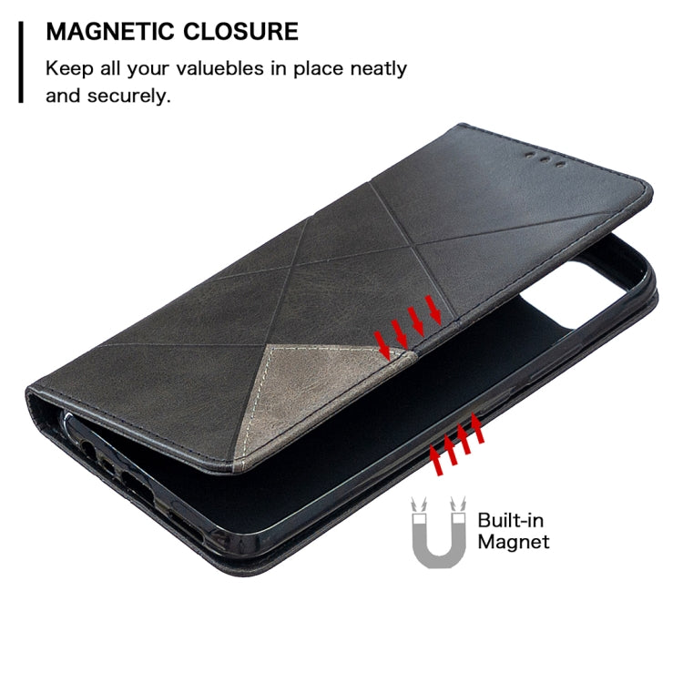 Custodia in pelle magnetica a rotazione orizzontale con struttura a rombo con supporto e slot per schede, For OPPO Realme C11, For OPPO Realme 6, For OPPO Realme 6 Pro, For OPPO Reno3 Pro