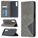 Custodia in pelle magnetica a rotazione orizzontale con struttura a rombo con supporto e slot per schede, For OPPO Realme C11, For OPPO Realme 6, For OPPO Realme 6 Pro, For OPPO Reno3 Pro