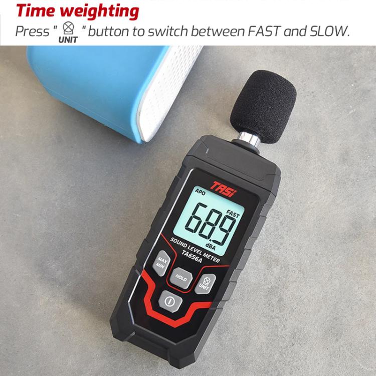 Misuratore di rumore digitale TRSI TA656A decibel