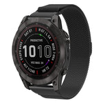 Cinturino per orologio xDfind Milanese Quick Fit in metallo, For Garmin Fenix 8/7X/6X/5X 26mm, For Garmin Fenix 8/7/6/5 22mm, For Garmin Fenix 8/7S/6S/5S 20mm