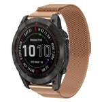 Cinturino per orologio xDfind Milanese Quick Fit in metallo, For Garmin Fenix 8/7X/6X/5X 26mm, For Garmin Fenix 8/7/6/5 22mm, For Garmin Fenix 8/7S/6S/5S 20mm