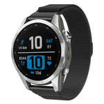 Cinturino per orologio xDfind Milanese Quick Fit in metallo, For Garmin Fenix 8/7X/6X/5X 26mm, For Garmin Fenix 8/7/6/5 22mm, For Garmin Fenix 8/7S/6S/5S 20mm