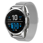 Cinturino per orologio xDfind Milanese Quick Fit in metallo, For Garmin Fenix 8/7X/6X/5X 26mm, For Garmin Fenix 8/7/6/5 22mm, For Garmin Fenix 8/7S/6S/5S 20mm