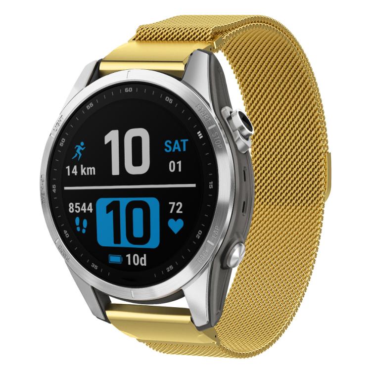Cinturino per orologio xDfind Milanese Quick Fit in metallo, For Garmin Fenix 8/7X/6X/5X 26mm, For Garmin Fenix 8/7/6/5 22mm, For Garmin Fenix 8/7S/6S/5S 20mm
