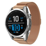 Cinturino per orologio xDfind Milanese Quick Fit in metallo, For Garmin Fenix 8/7X/6X/5X 26mm, For Garmin Fenix 8/7/6/5 22mm, For Garmin Fenix 8/7S/6S/5S 20mm
